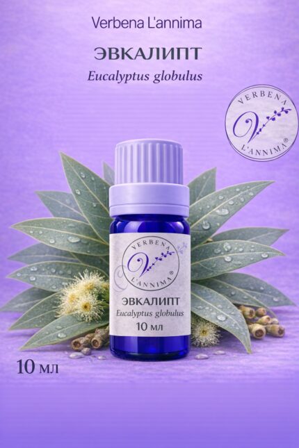 Эфирное масло эвкалипта 100% натуральное Verbena L'annima 10 мл