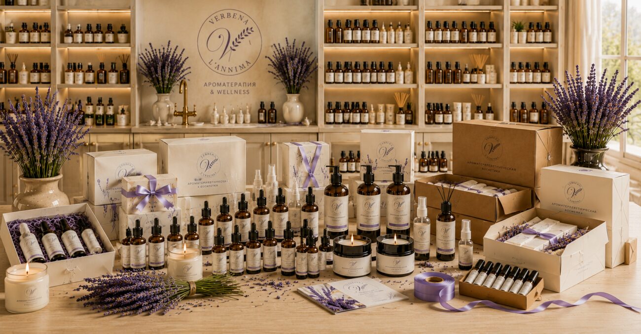 Контрактное производство ароматической продукции под СТМ Verbena L'annima